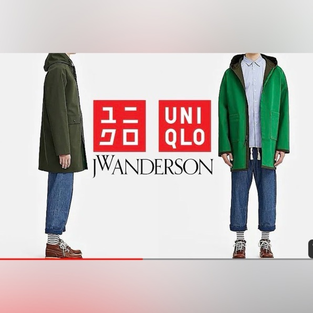 Uniqlo JW Anderson Reversible Hooded Coat Unisex - Picture 4 of 4